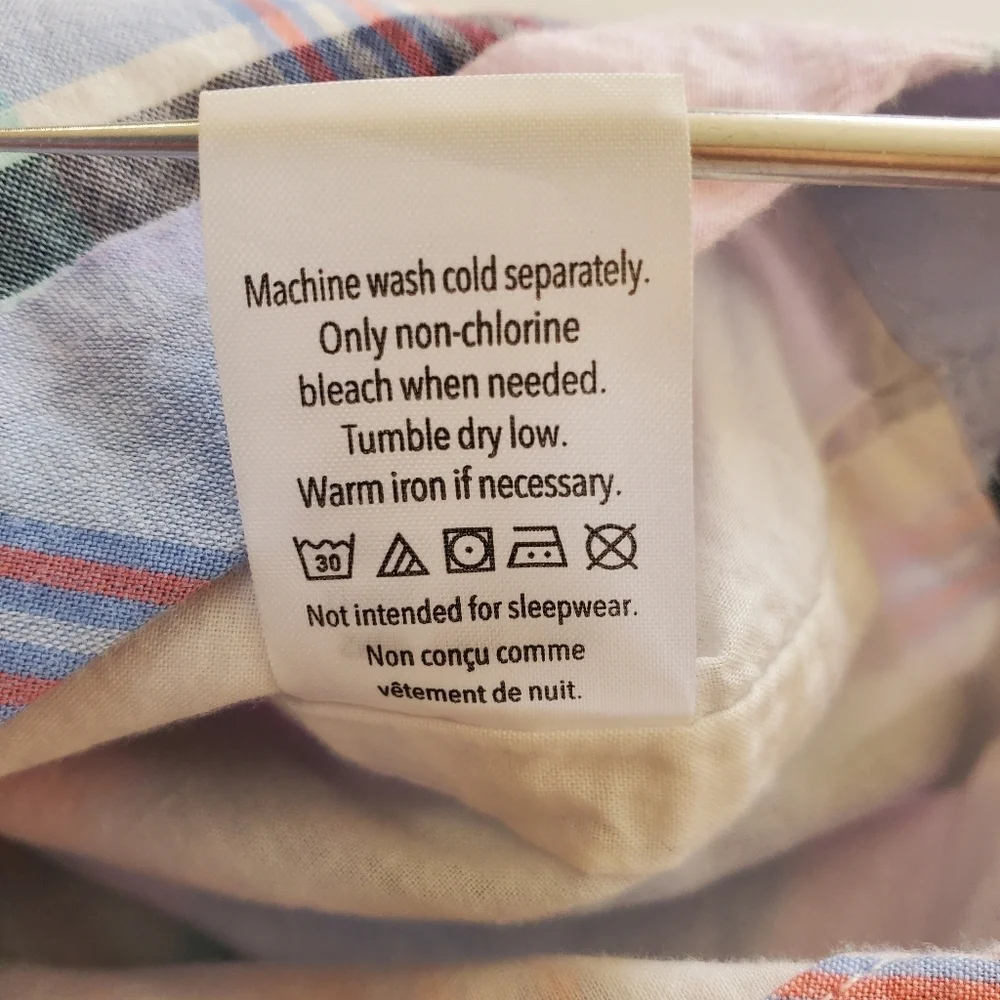 K1120 * Gymboree Girls Pastel Plaid Short Romper Blue Pink Purple Size 7